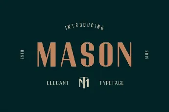 Mason Sans Serif font