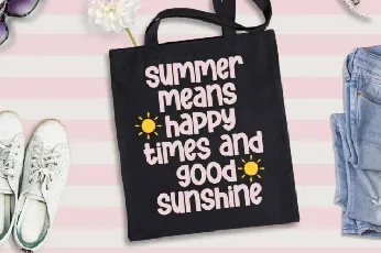 Summer Bolder font