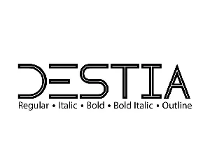 Destia font