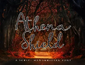 Athena Shield font