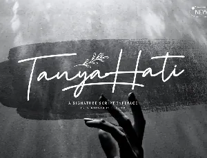 Tanya Hati font