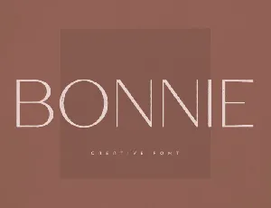 Bonnie font