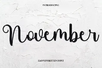 November font