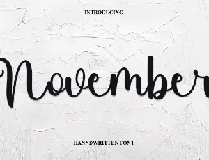 November font