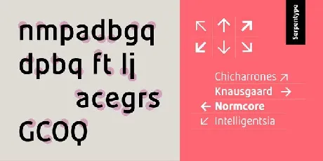 Minora Family font