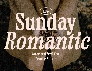 Sunday Romantic font