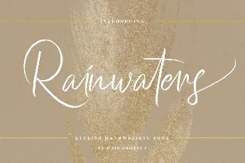 Rainwaters font