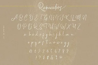 Rainwaters font