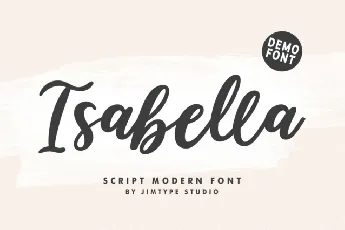 Isabella font