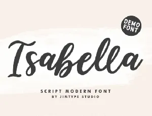 Isabella font