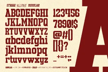 Strike Catch DEMO font