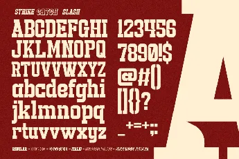 Strike Catch DEMO font