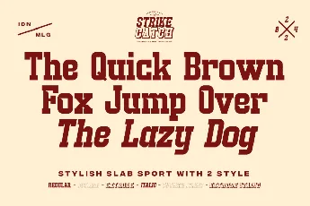 Strike Catch DEMO font