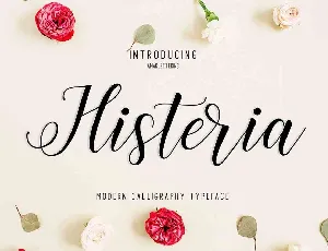 Histeria Script Free Download font