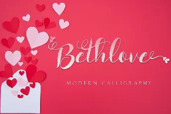 Bethlove font