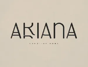 Ariana font