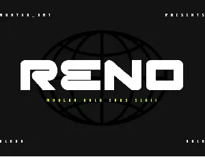 Reno font