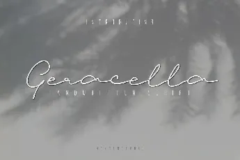 Geracella font