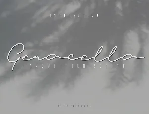 Geracella font