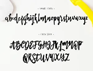 Brush Script – Scriblle font