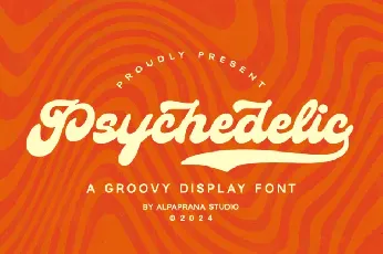 Psychedelic – Groovy font
