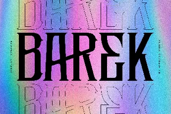Barek - Demo Version font