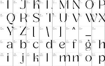 Zitter font