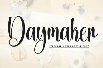 Daymaker Script font