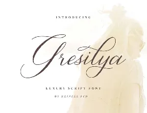 Gresilya font