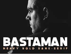 BastamanBold font