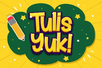 Tulis Yuk font