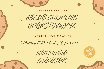 Almond Cookie font