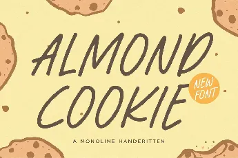 Almond Cookie font