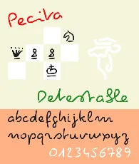 Pecita font