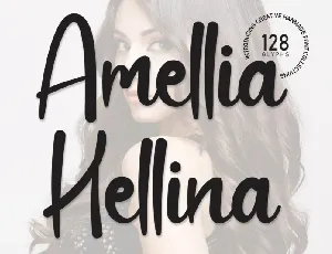 Amellia Hellina font