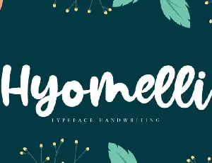 Hyomelli Script font