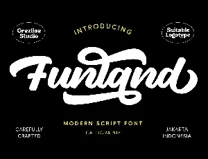 Funland font