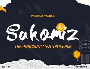 Sukomiz font