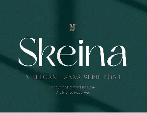 Skeina font