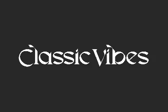 Classic Vibes Demo font