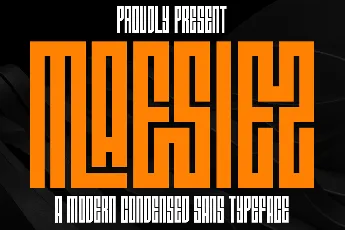 MAESIEZ font