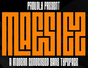 MAESIEZ font