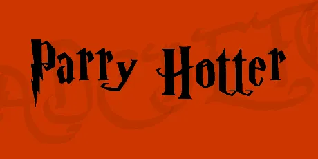 Parry Hotter font