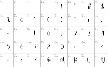 Daubba font