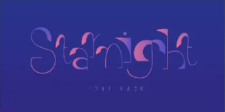 Starnight font