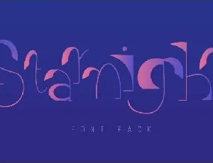 Starnight font