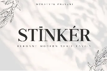 Stinker font