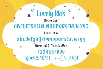 Lovely Kids font