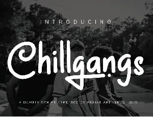 Chillgangs font