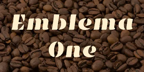 Emblema One font